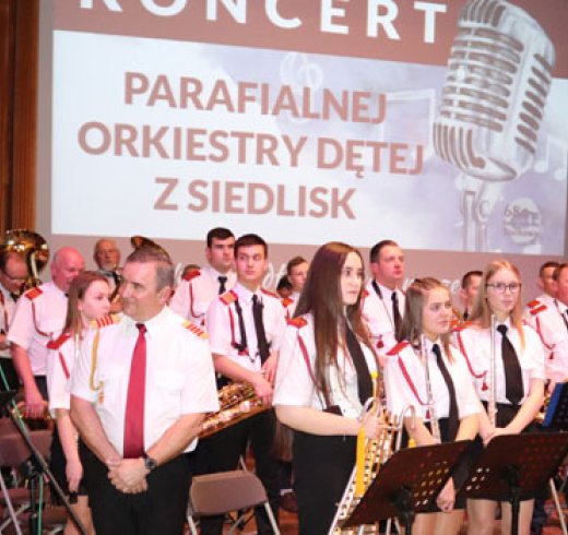 Koncert Parafialnej Orkiestry Dętej z Siedlisk