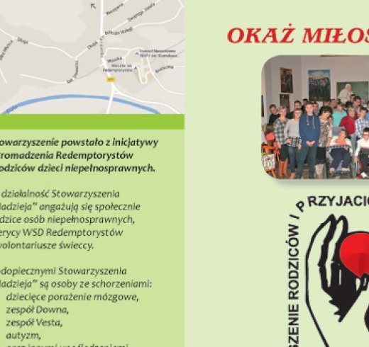 Planowana budowa Ośrodka Opiekuńczo-Mieszkalnego Stowarzszenia „ Nadzieja ” w Tuchowie