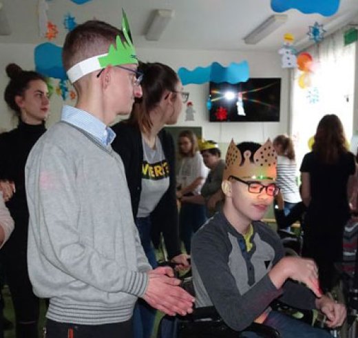 Bal noworoczny w Szkole Podstawowej w Tuchowie 2019